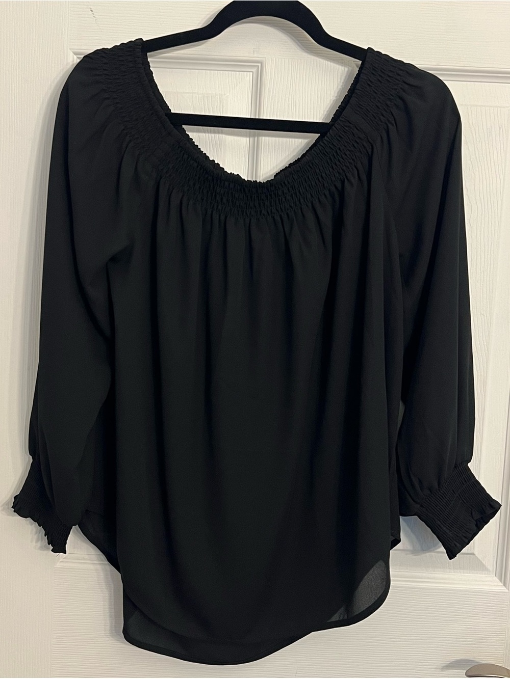 Express Black Blouse